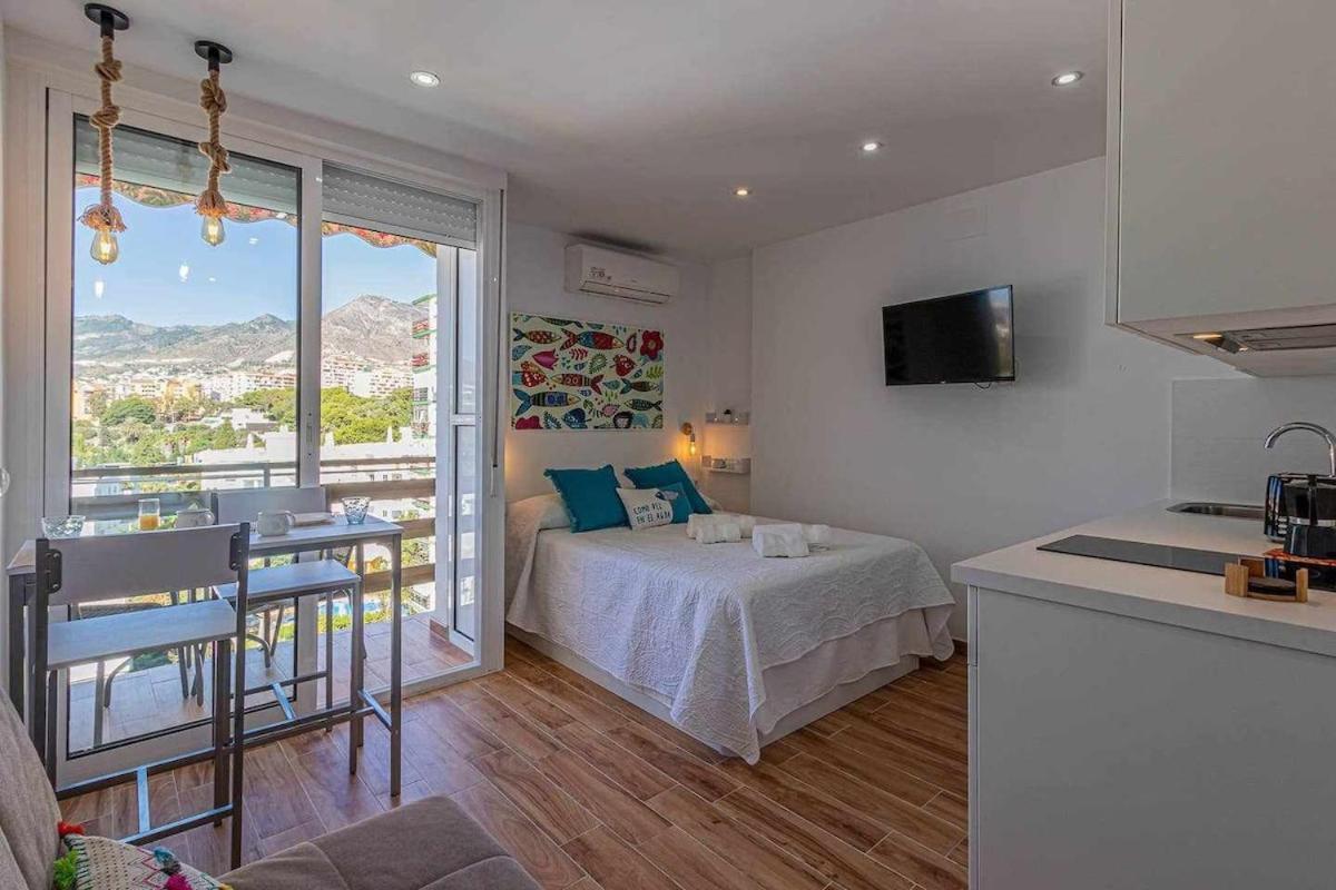 Apartamento 797 Rentals- Coqueto Estudio A 3 Min De La Playa Benalmádena